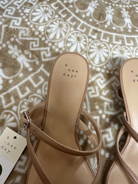 a new day Nude/Tan Strappy Toe-Loop Slide Sandals - Picture 3 of 7